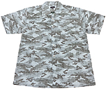 CAMOUFLAGE SS OPEN SHIRT
