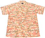 CAMOUFLAGE SS OPEN SHIRT